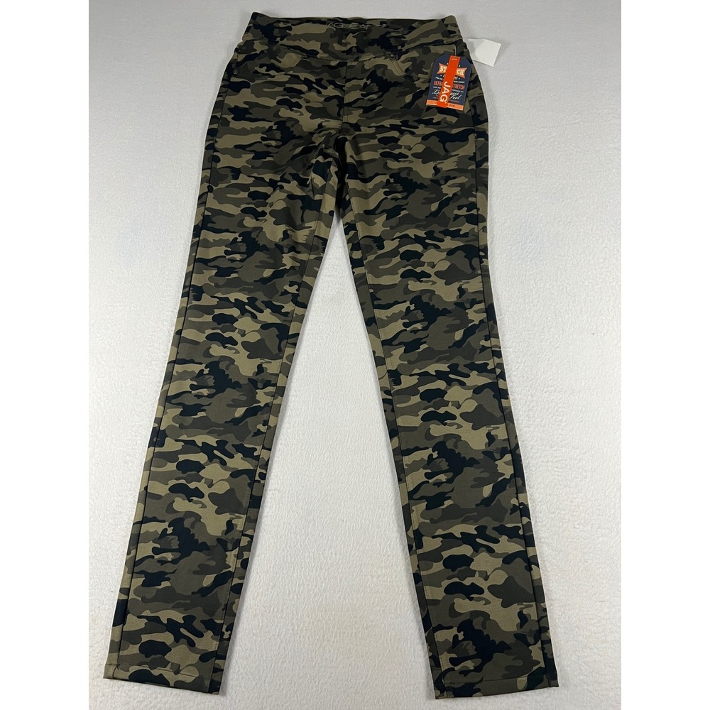 JAG Camo Marla Legging Women Small Green NWT High Stretch Pull On J2383580